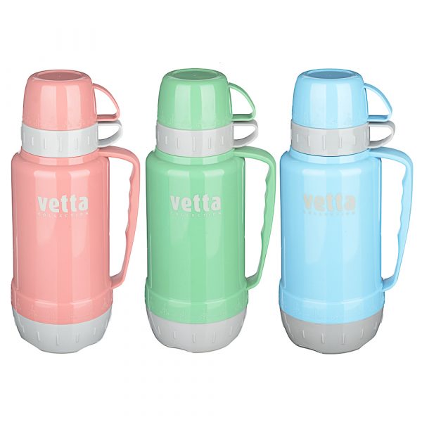 Thermos en plastique 1.8L avec 2 tasses – Image 7