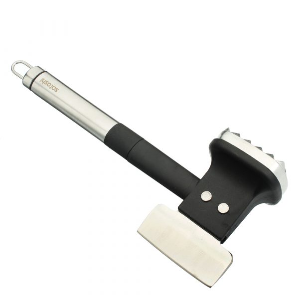 Hache de cuisine, acier inoxydable