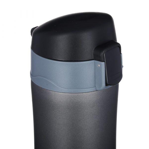 Vacuum mug 0.45L, snap-on lid, st.steel - Image 4