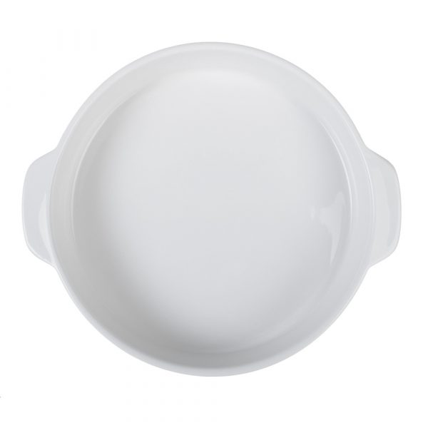 Plat de cuisson ovale en céramique 26x23cm – Image 2