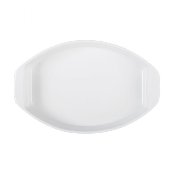 Plat de cuisson ovale en céramique 30x19.5cm – Image 2