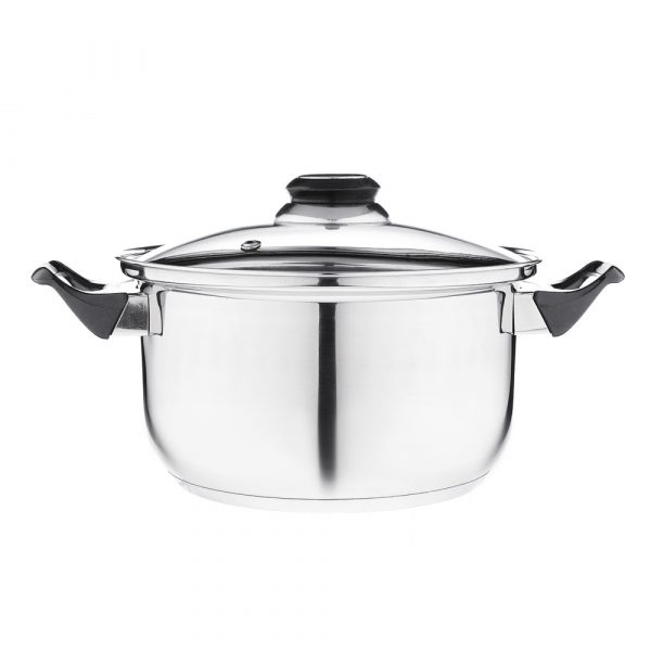 Cooking Pot Ø20cm, 2.9L, lid, st.steel - Image 2