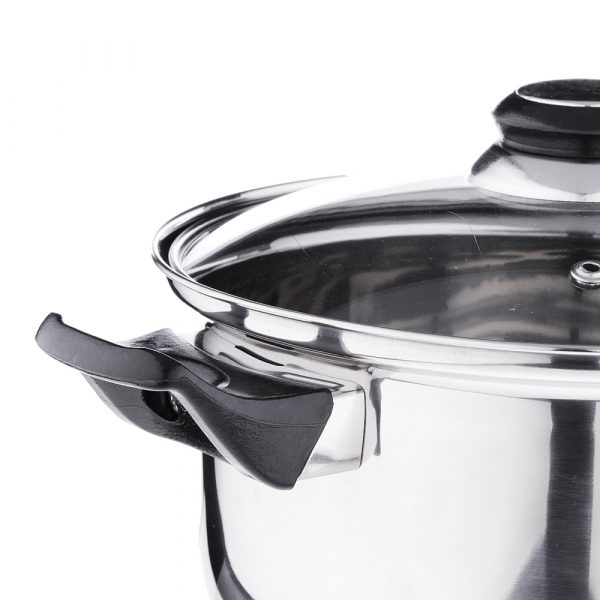 Cooking Pot Ø20cm, 2.9L, lid, st.steel - Image 3