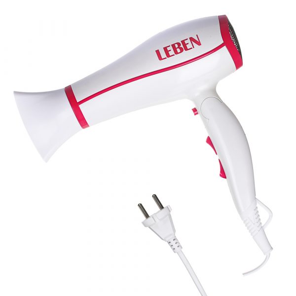 Hair dryer pro travel 2 speed 3 temp., 2200W, plastic