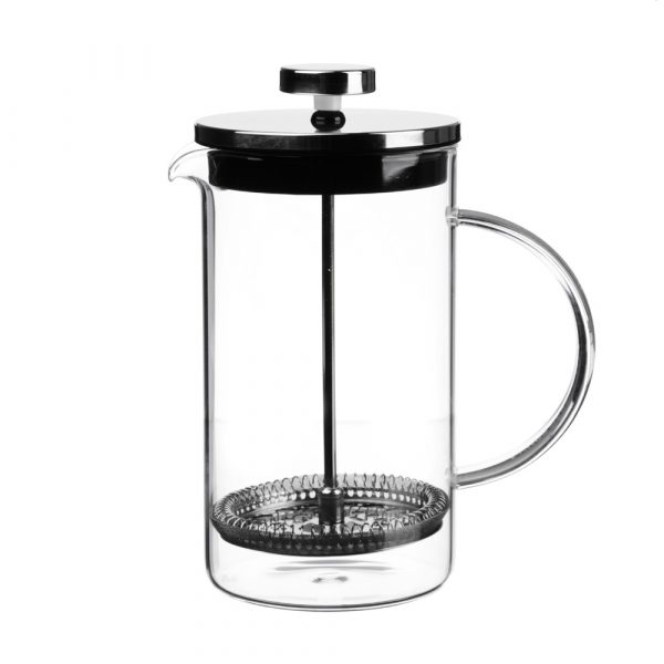 Cafetière et théière 0.35L, verre résistant à la chaleur