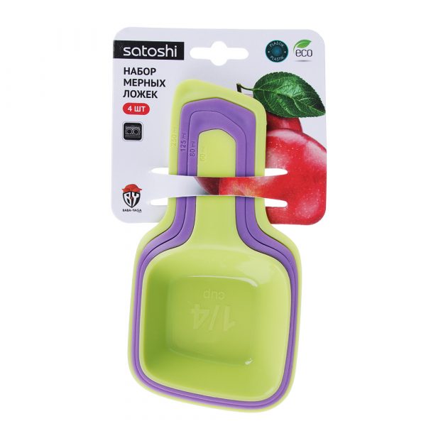 Measuring spoon 4pcs, silicone - Image 5