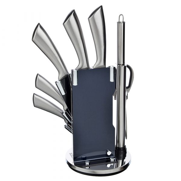 Knife set 7+1pcs, acr.stand, st.steel - Image 7