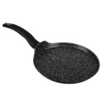 Pancake pan Ø24cm, full marble coating, forged alum.