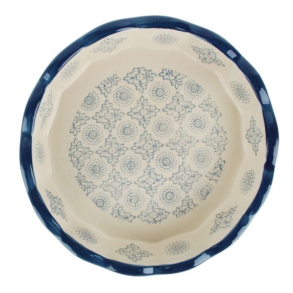 Ovenschaal rond Ø22cm, hittebestendig keramiek - Afbeelding 2