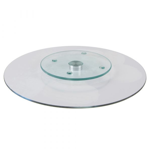 Plateau rond Lazy Susan Ø30cm, verre – Image 3