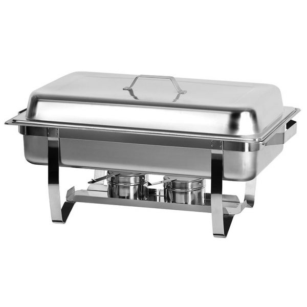 Chafing dish 1/1 60x35x32cm, 9L, lid, st.steel