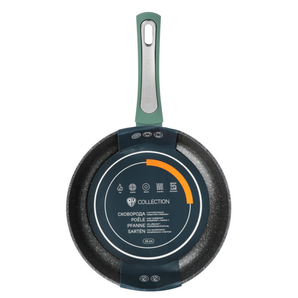 POÊLE À FRIRE Ø26CM, REVÊTEMENT DE MARBRE, FONTE D'ALUMINIUM – Image 8