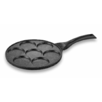 Poêle à blinis pour crêpes (7 trous ronds)
